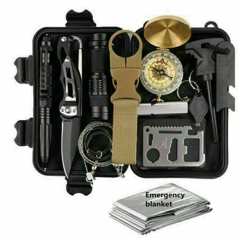 14-in-1 Outdoor Survival Kit