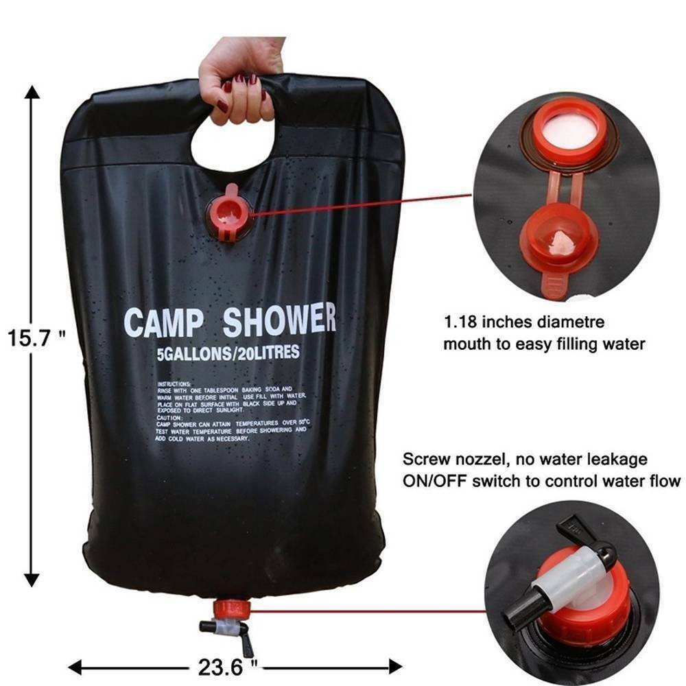 20L Portable Camping Shower Bag