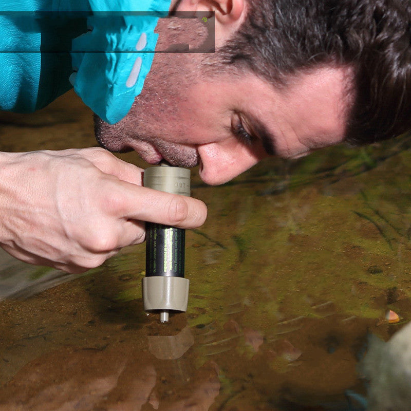 Straw Gravity Water Purification Bag Portable Filter