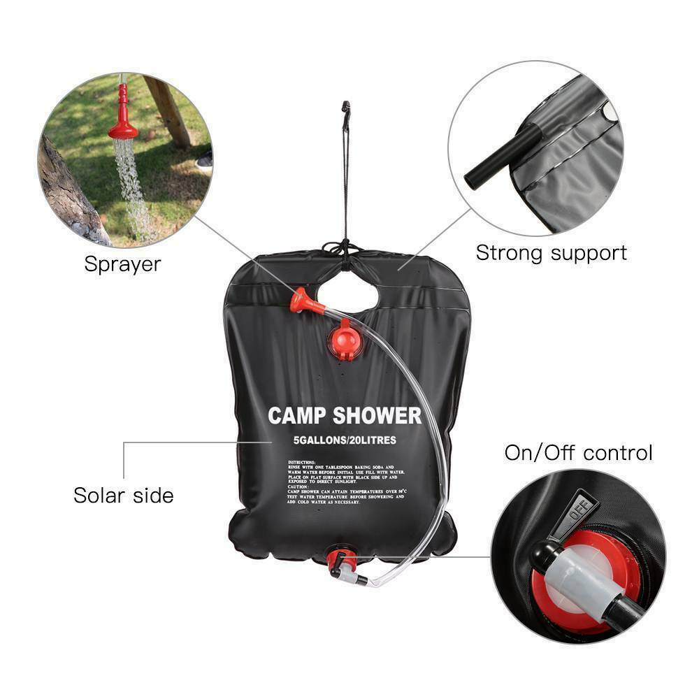 20L Portable Camping Shower Bag