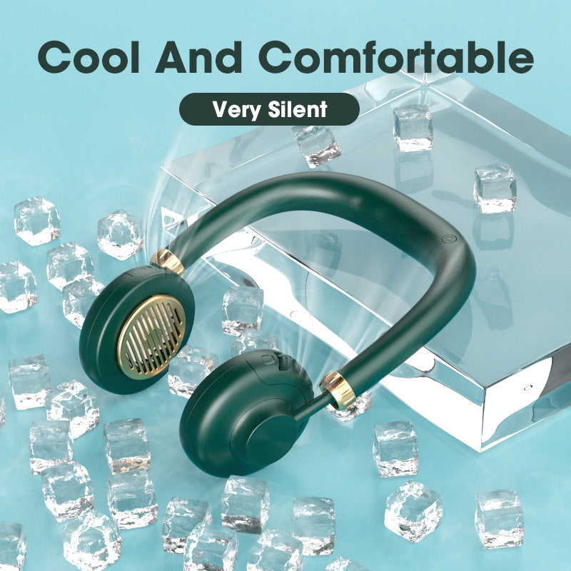 Portable Hanging Neck Bladeless Fan