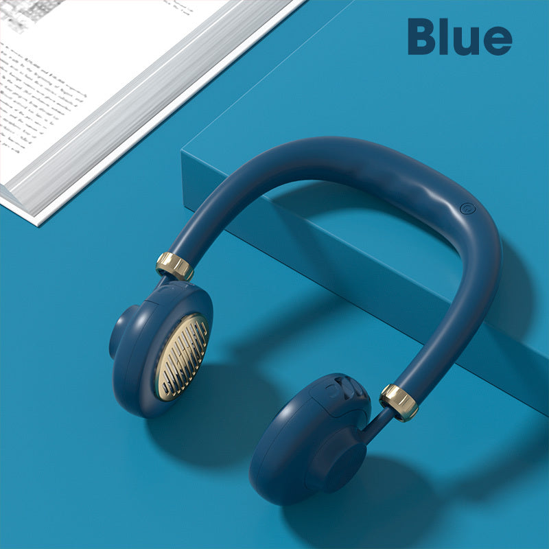 Portable Hanging Neck Bladeless Fan