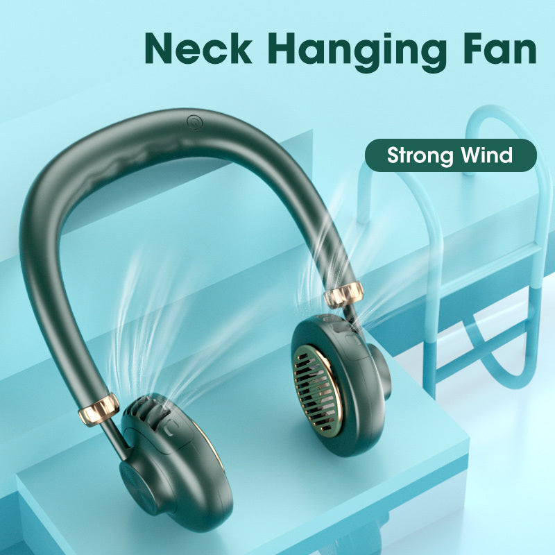 Portable Hanging Neck Bladeless Fan